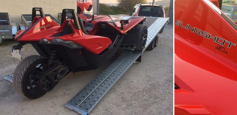 Remorque pour Polaris Slingshot