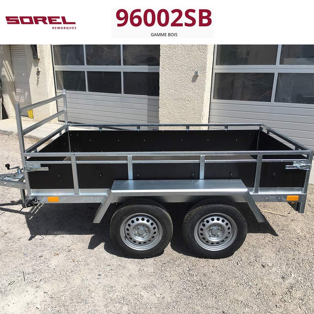 Sorel bois 96002SB 2 essieux 750 kg
