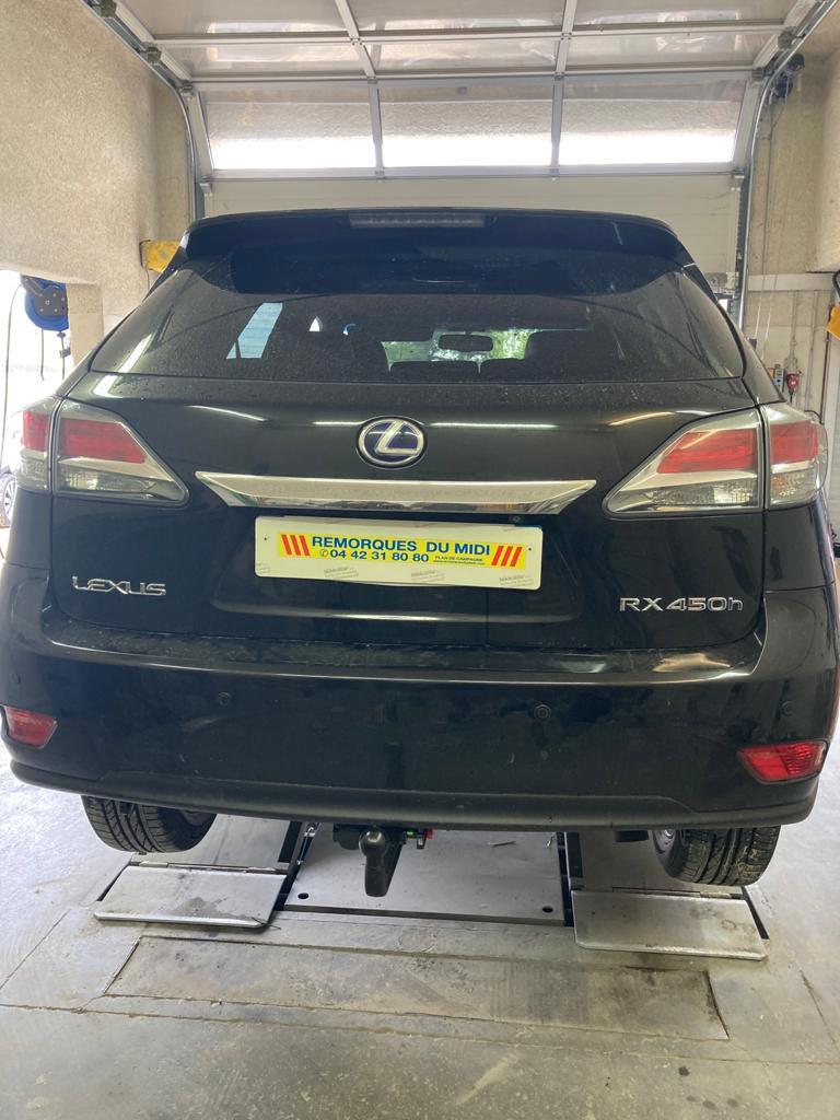 Attelage invisible Lexus RX450 Hybride