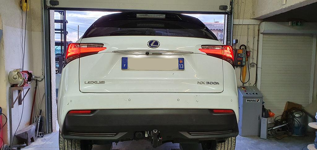 Attelage rotule automatique pour LEXUS NX 300 HYBRIDE