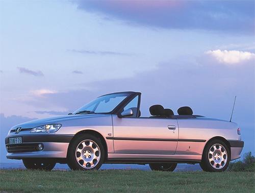 Peugeot 306 cabriolet, rotule automatique posé