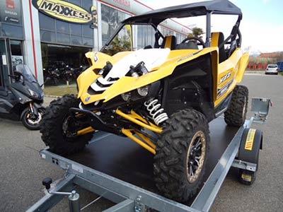 Plateau basculant porte YXZ Yamaha, quad, SSV, Rhino