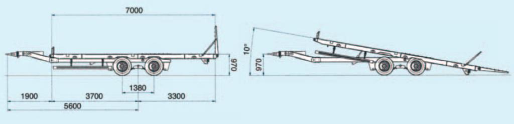 Porte-engin 19 tonnes